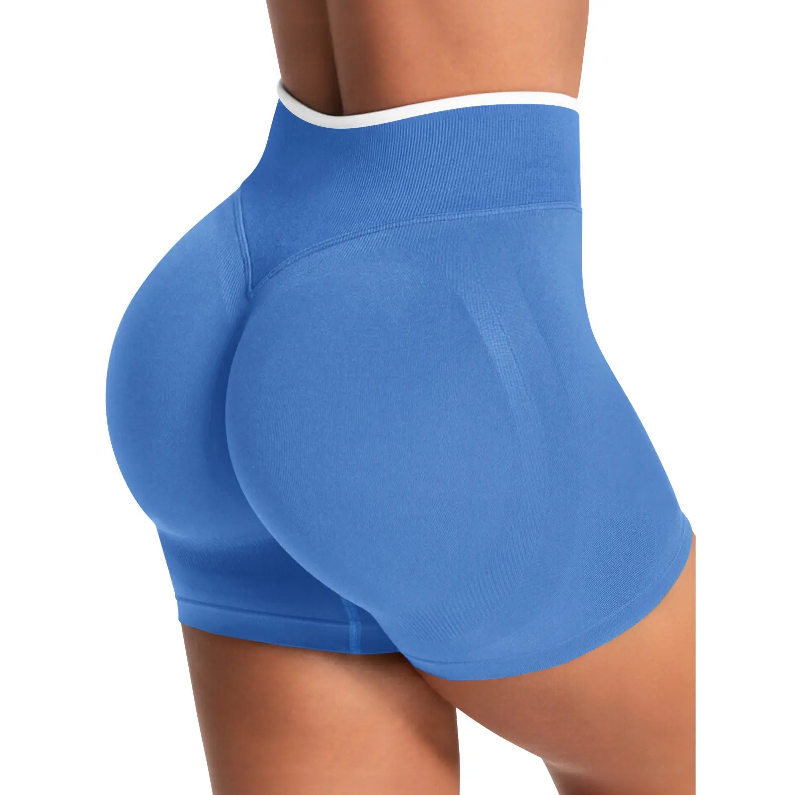 Aoysky Womens Workout Shorts 4.1" Scrunch Butt Biker Shorts High Waisted Yoga Gym Running Booty Shorts, Skinny Biker Shorts, Women'S Fashion