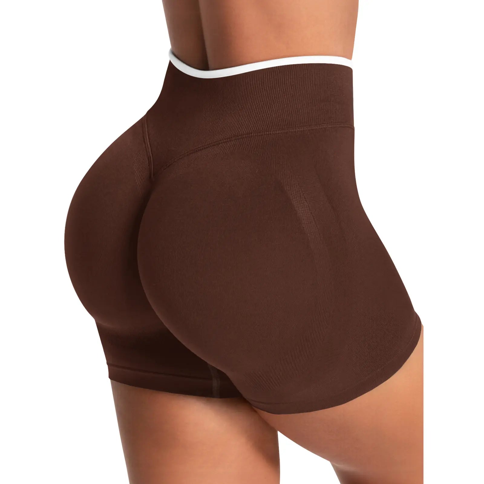 Aoysky Womens Workout Shorts 4.1" Scrunch Butt Biker Shorts High Waisted Yoga Gym Running Booty Shorts, Skinny Biker Shorts, Women'S Fashion