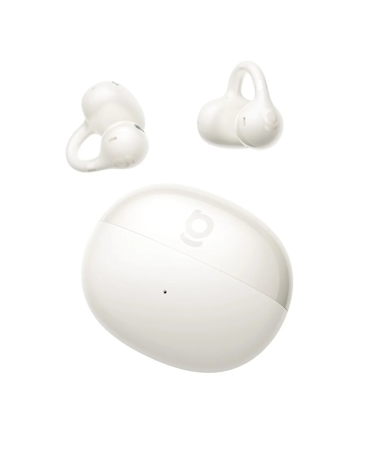 Baseus Bass BC1 Open Ear Earbuds Clip-On Headphones Open-Ring Comfort Clip Earphones Superbass 4-Mic Clear Calls Sports Earbuds