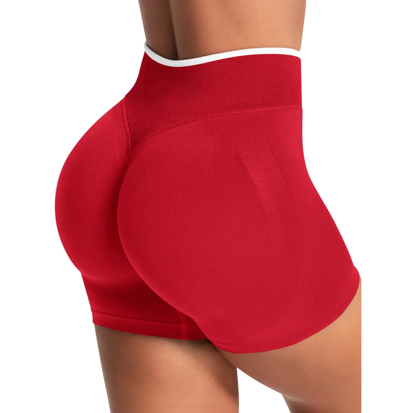 Aoysky Womens Workout Shorts 4.1" Scrunch Butt Biker Shorts High Waisted Yoga Gym Running Booty Shorts, Skinny Biker Shorts, Women'S Fashion